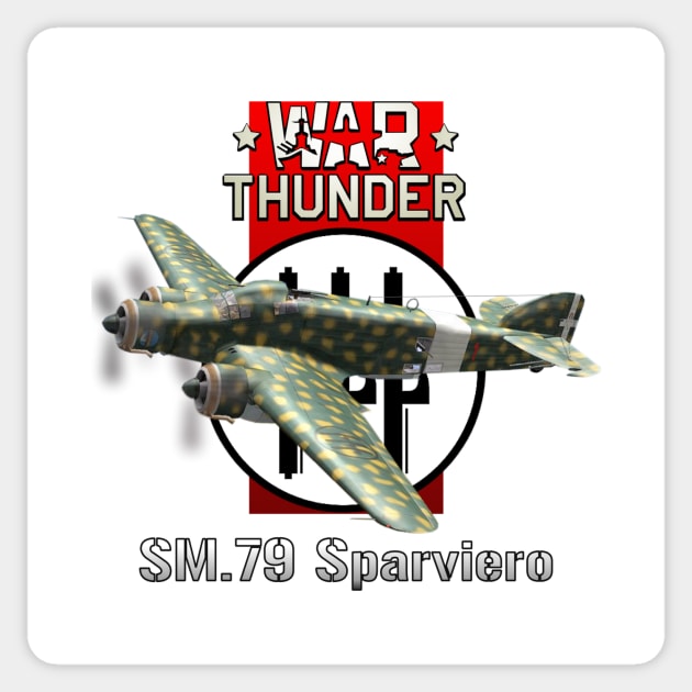 SM.79 Sparviero Sticker by MilMerchant